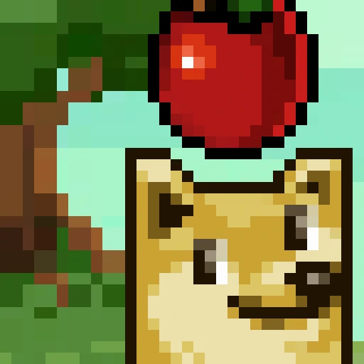 🍎 Стикер «Pixel Memes» для Telegram
