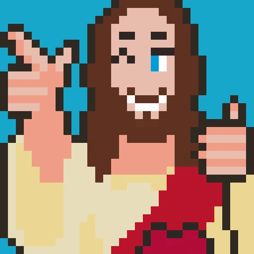✝️ Стикер «Pixel Memes» для Telegram