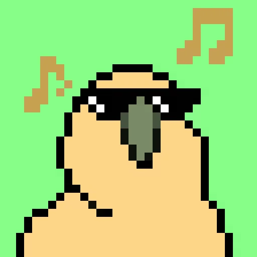 🦜 Стикер «Pixel Memes» для Telegram