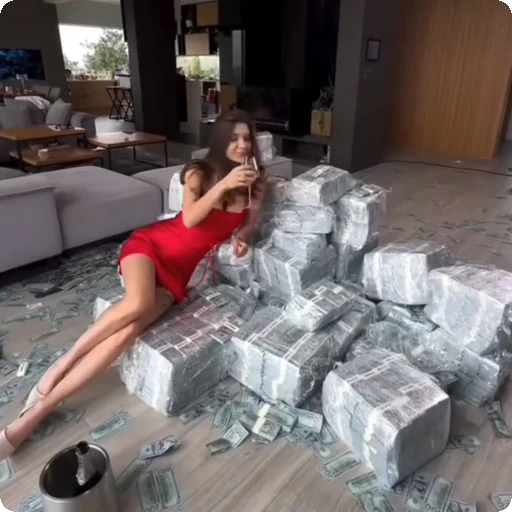 🍷 Стикер «Money Деньги» для Telegram
