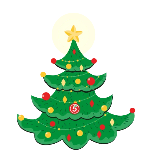 🎄 Стикер «Новый год с Пятерочкой» для Telegram