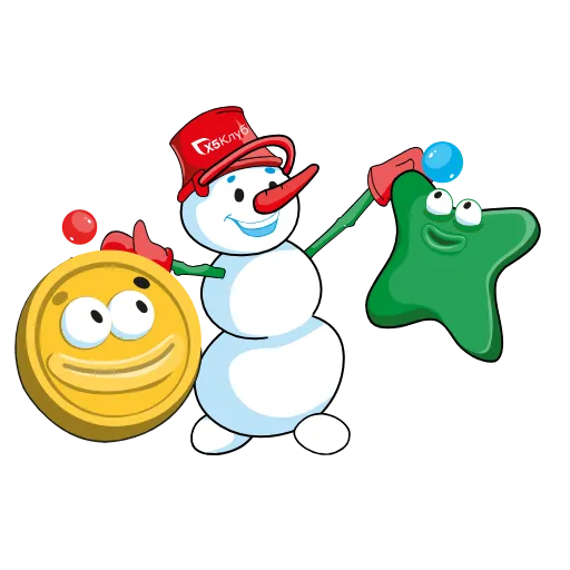 🎉 Стикер «Новый год с Пятерочкой» для Telegram