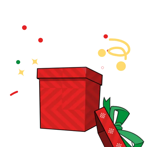 🎁 Стикер «Новый год с Пятерочкой» для Telegram