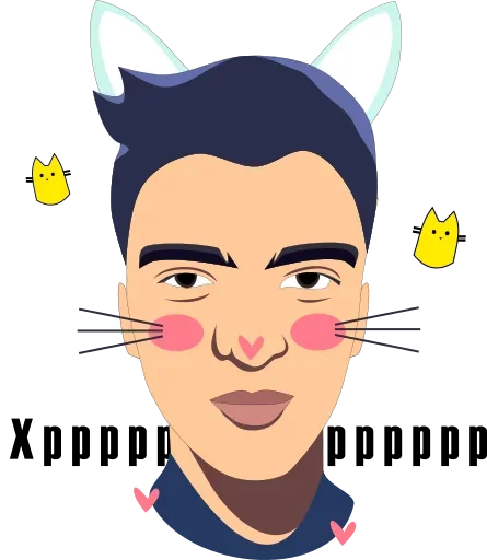 😩 Стикер «Five minutes» для Telegram