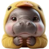 🤗 Эмодзи «Бегемотик утенок» для Telegram