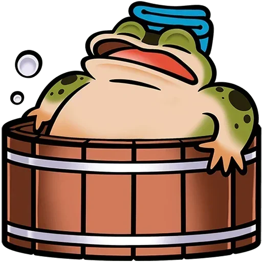 🛀 Стикер «Пеко Без Текста» для Telegram