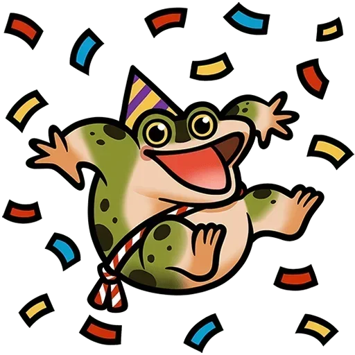 🥳 Стикер «Пеко Без Текста» для Telegram
