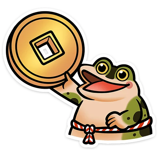 🐸 Стикер «Пёко» для Telegram