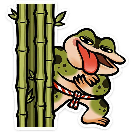 🐸 Стикер «Пёко» для Telegram