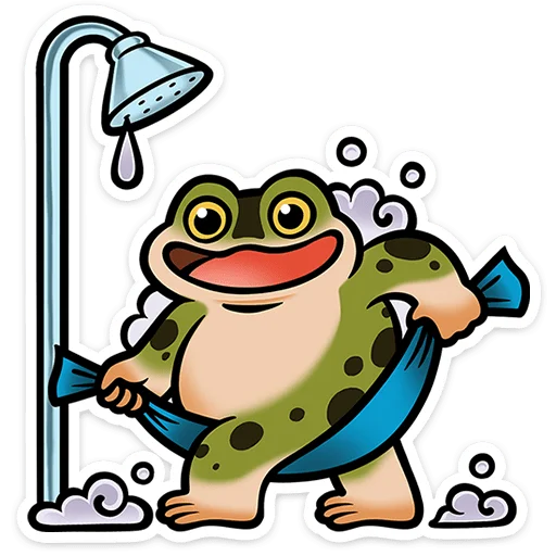 🐸 Стикер «Пёко» для Telegram
