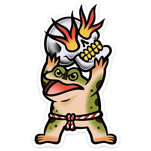 🐸 Стикер «Пёко» для Telegram