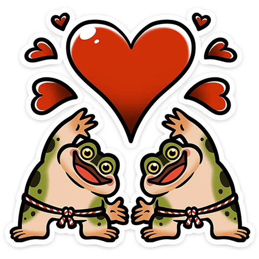 🐸 Стикер «Пёко» для Telegram