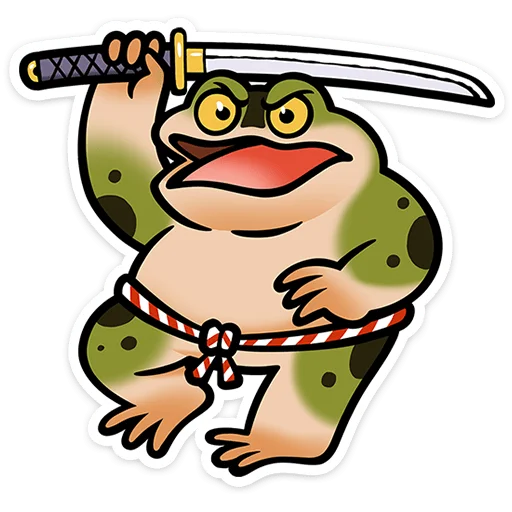 🐸 Стикер «Пёко» для Telegram