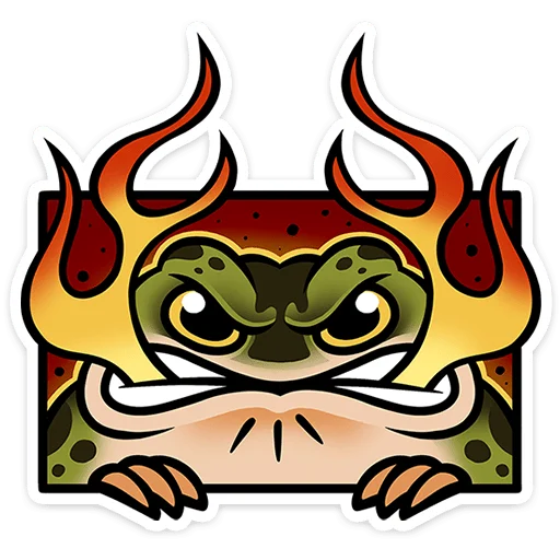 🐸 Стикер «Пёко» для Telegram