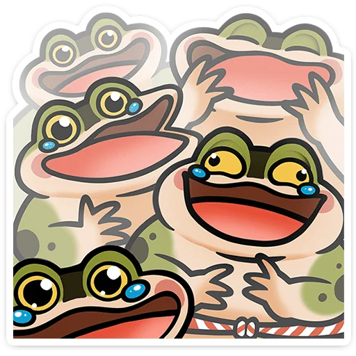 🐸 Стикер «Пёко» для Telegram