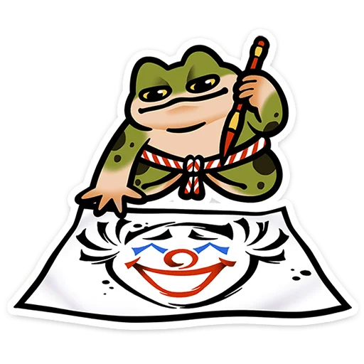 🐸 Стикер «Пёко» для Telegram