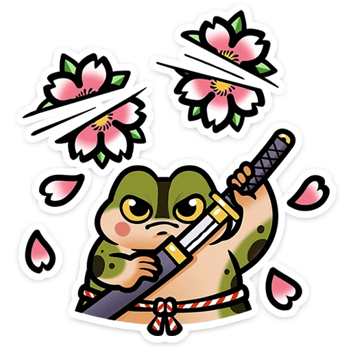 🐸 Стикер «Пёко» для Telegram