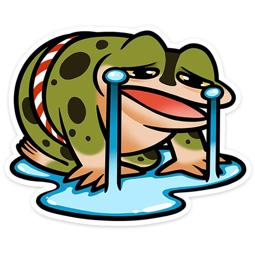 🐸 Стикер «Пёко» для Telegram