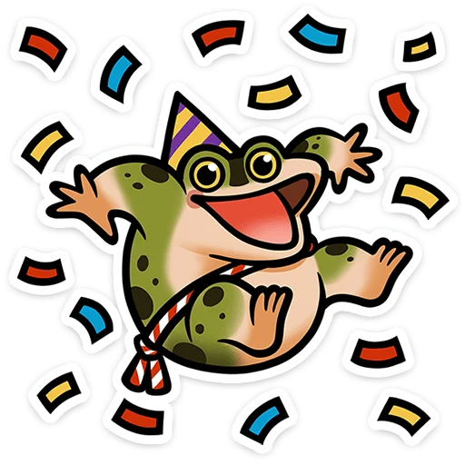 🐸 Стикер «Пёко» для Telegram