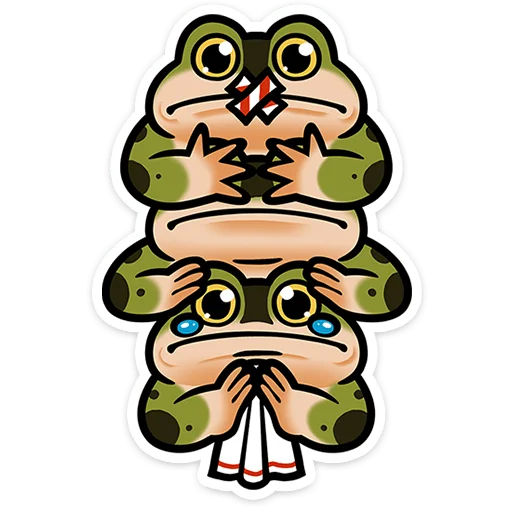🐸 Стикер «Пёко» для Telegram