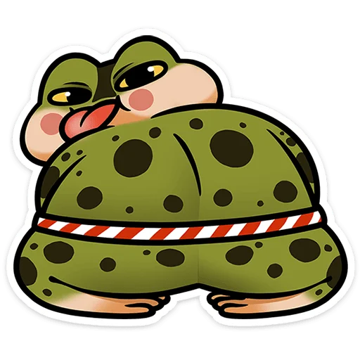 🐸 Стикер «Пёко» для Telegram