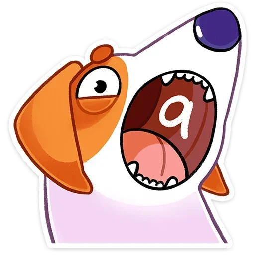 😮 Стикер «Песик Берт» для Telegram