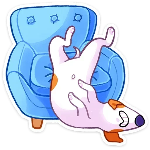 😵 Стикер «Песик Берт» для Telegram