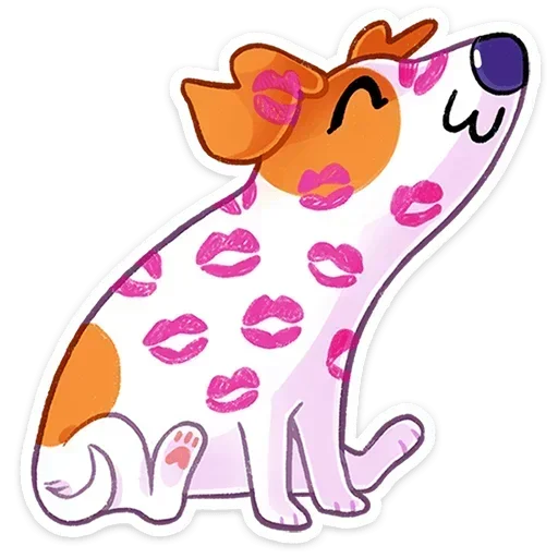 💋 Стикер «Песик Берт» для Telegram