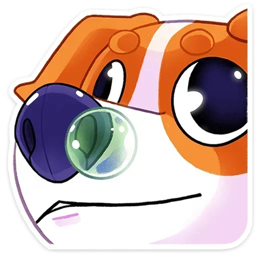 🥺 Стикер «Песик Берт» для Telegram