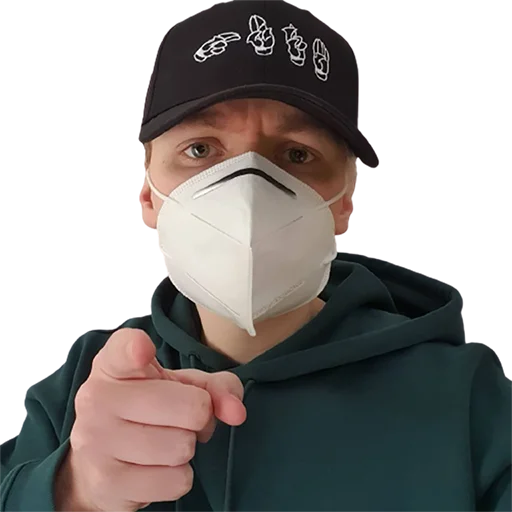 👆 Стикер «pyrocynical» для Telegram