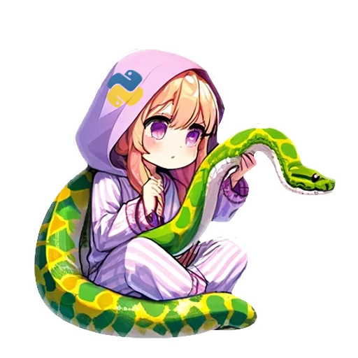 🥺 Стикер «chan py» для Telegram