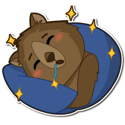 😴 Стикер «Квокка» для Telegram