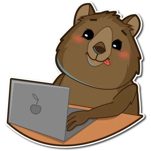 💻 Стикер «Квокка» для Telegram