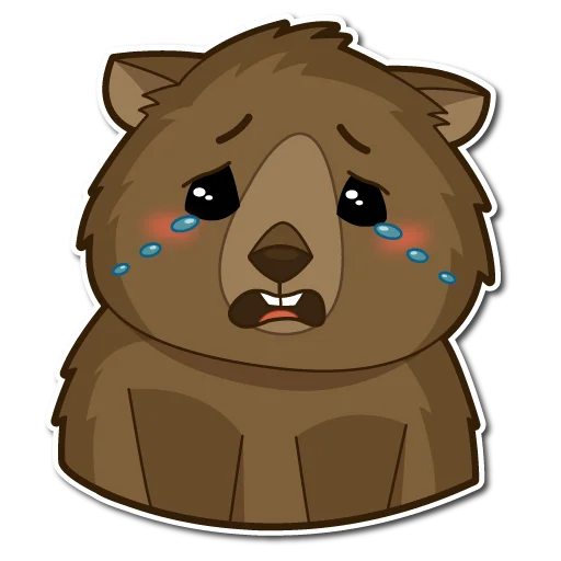 😭 Стикер «Квокка» для Telegram