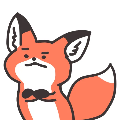 Стикерпак Q Red Fox для Telegram