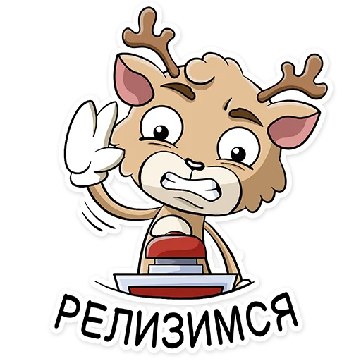 😥 Стикер «Багги» для Telegram