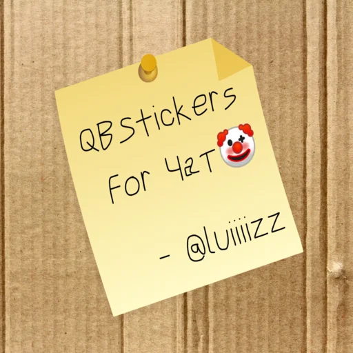 Стикерпак Qewbite для Telegram