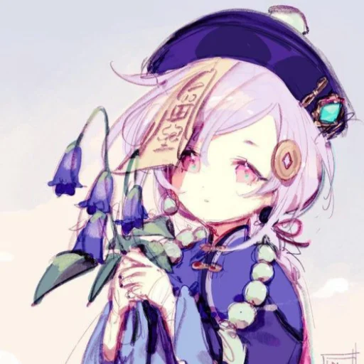 🍇 Стикер «Qiqi Genshin Impact» для Telegram