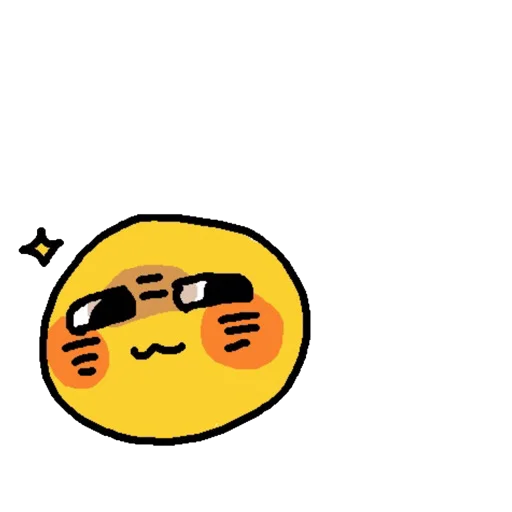 🥴 Стикер «emojis qiu» для Telegram