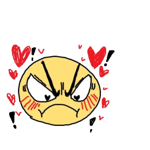 😡 Стикер «emojis qiu» для Telegram