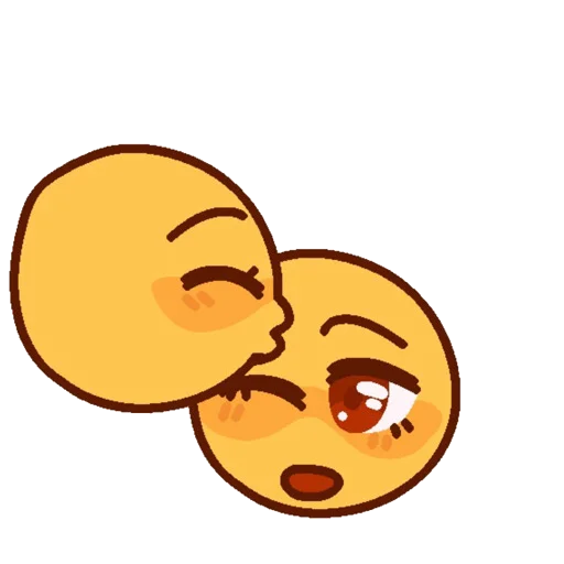 💋 Стикер «emojis qiu» для Telegram
