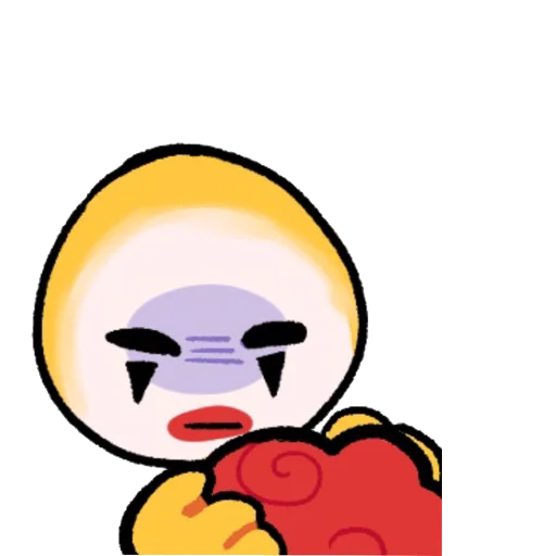 🤡 Стикер «emojis qiu» для Telegram