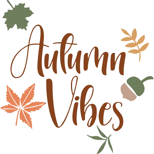 Стикер 9 autumn🍂 - векторные осенние эмодзи