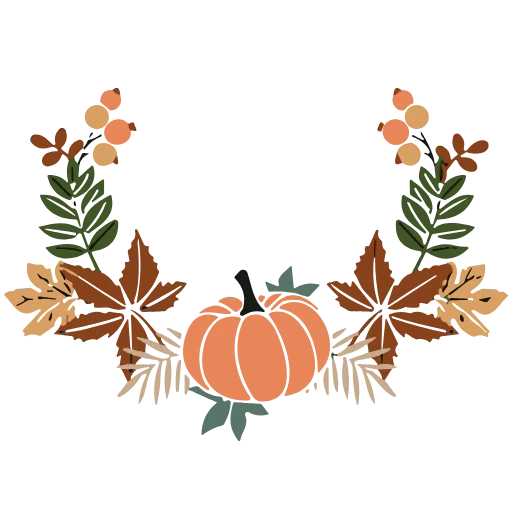 Стикер 23 autumn🍂 - векторные осенние эмодзи