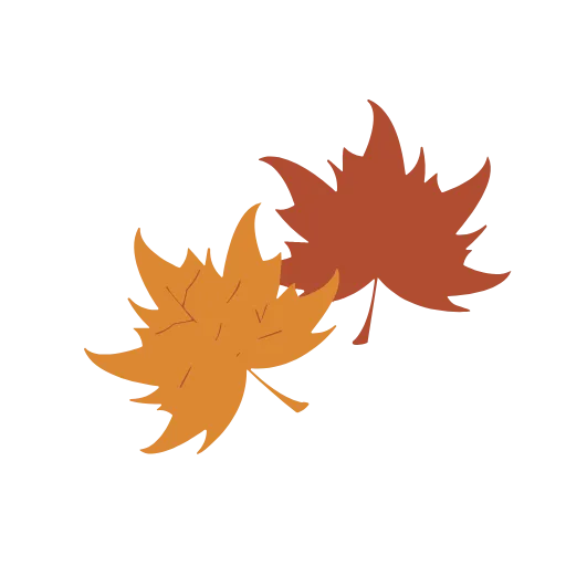 Стикер 53 autumn🍂 - векторные осенние эмодзи