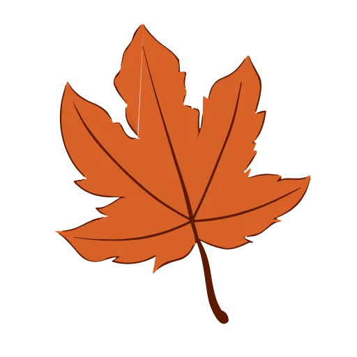 Стикер 51 autumn🍂 - векторные осенние эмодзи