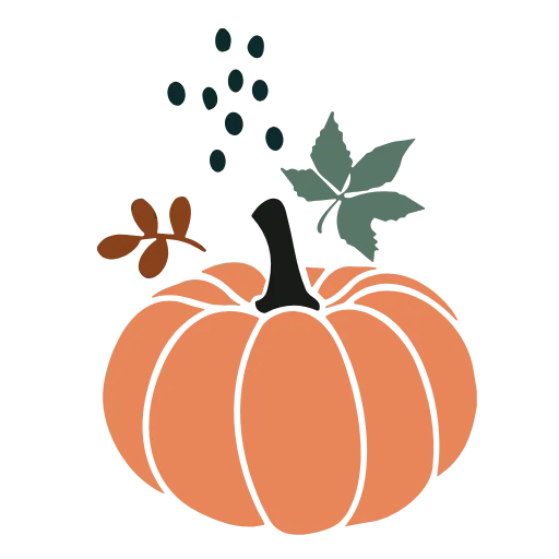 Стикер 14 autumn🍂 - векторные осенние эмодзи