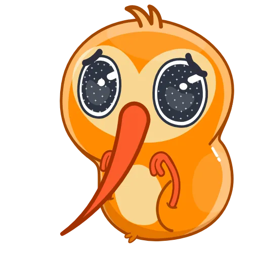 🥺 Стикер «QIWI» для Telegram