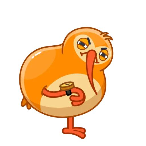 🙄 Стикер «QIWI» для Telegram
