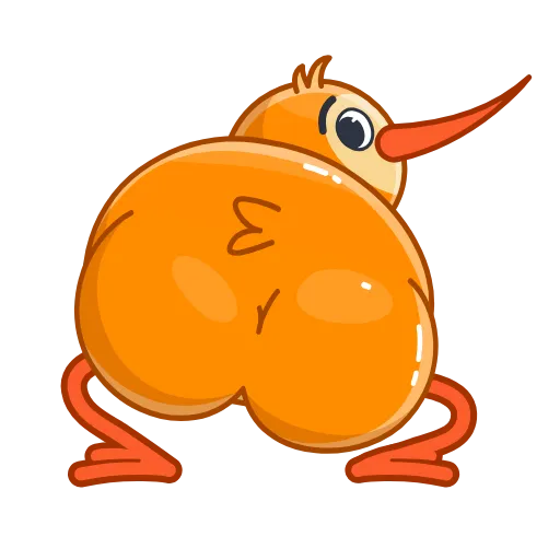 🍑 Стикер «QIWI» для Telegram